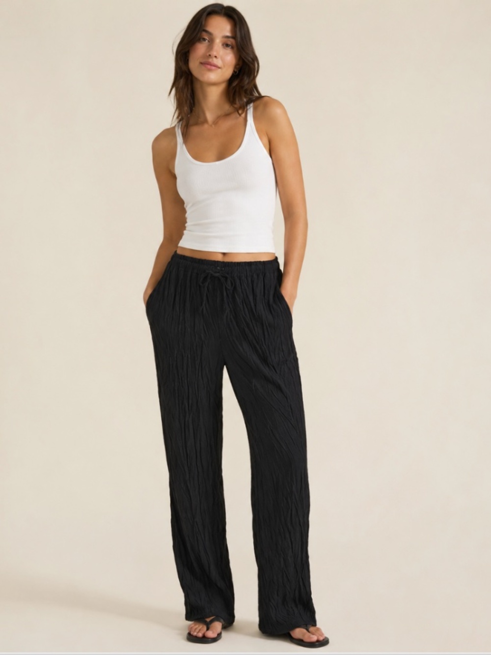 NWT JCrew Crinkle Soleil Pants